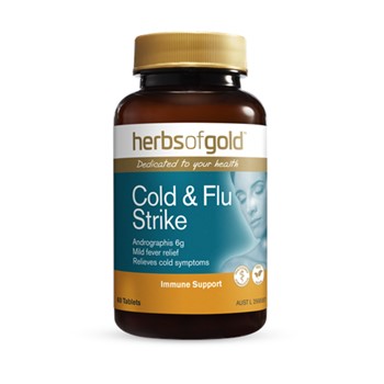 Herbs of Gold Cold & Flu Strike 60 Tabs