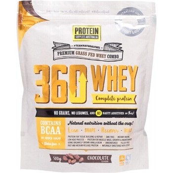 Protein Supplies Australia 360 Whey - Chocolate 500g